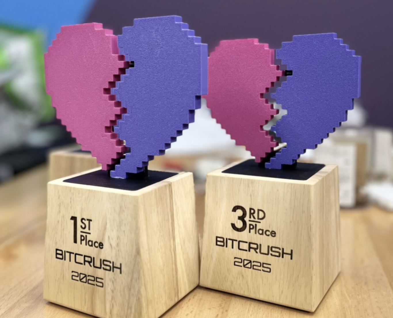 Broken heart trophies